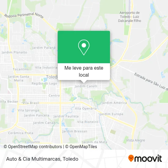 Auto & Cia Multimarcas mapa