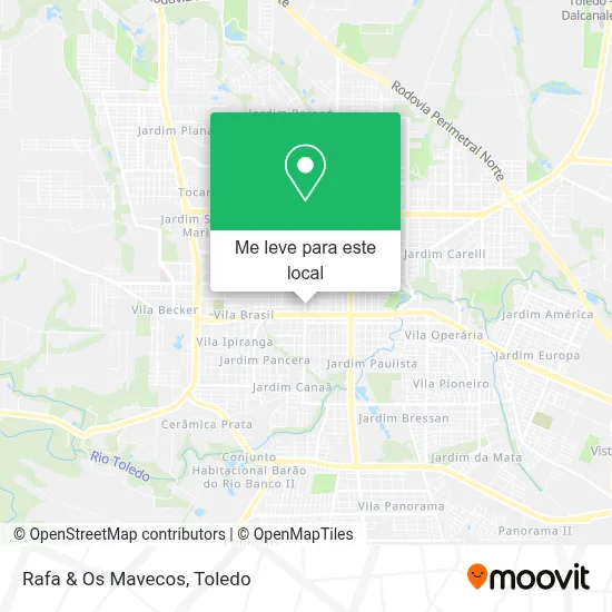 Rafa & Os Mavecos mapa