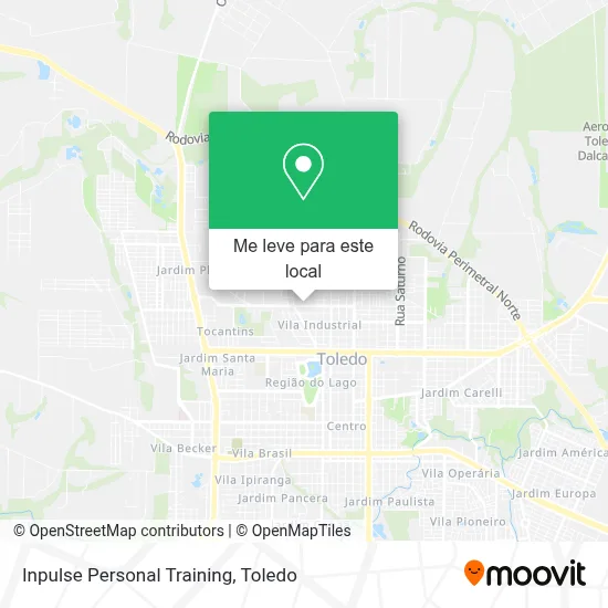 Inpulse Personal Training mapa