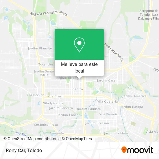 Rony Car mapa