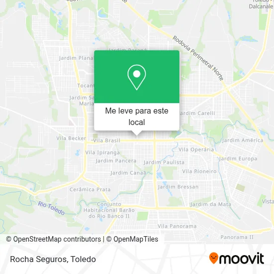 Rocha Seguros mapa