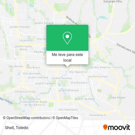Shell mapa