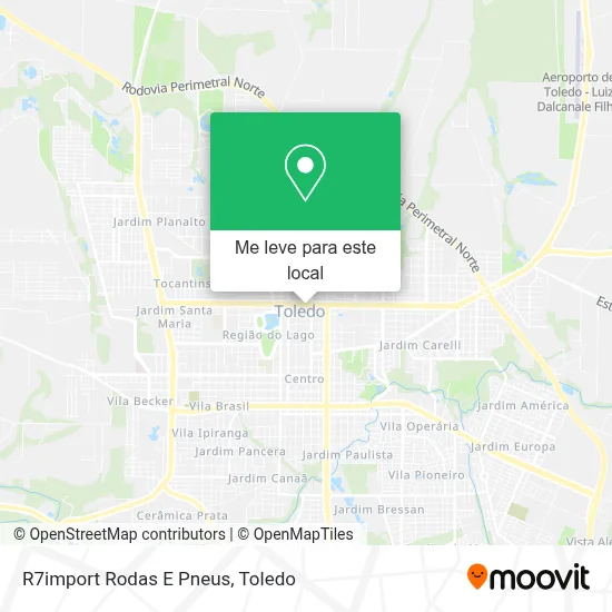 R7import Rodas E Pneus mapa