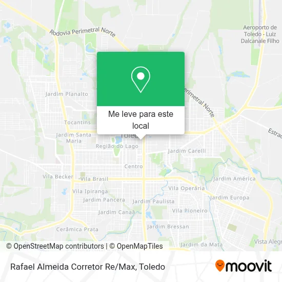 Rafael Almeida Corretor Re/Max mapa