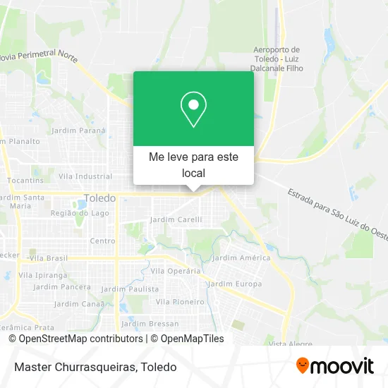 Master Churrasqueiras mapa