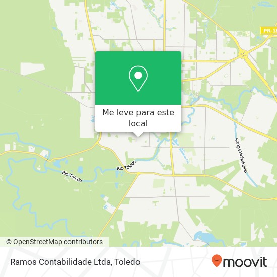 Ramos Contabilidade Ltda mapa