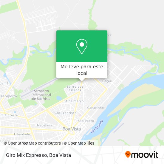 Giro Mix Expresso mapa