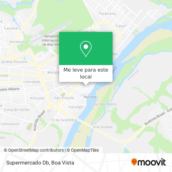 Supermercado Db mapa