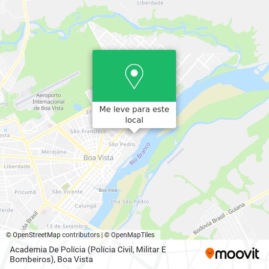 Academia De Polícia (Polícia Civil, Militar E Bombeiros) mapa