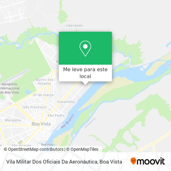 Vila Militar Dos Oficiais Da Aeronáutica mapa