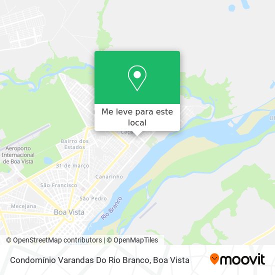Condomínio Varandas Do Rio Branco mapa