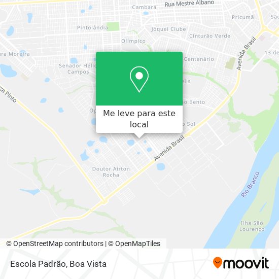 Escola Padrão mapa