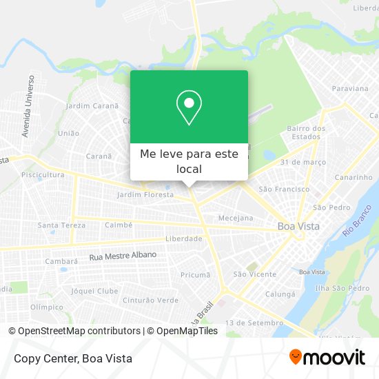 Copy Center mapa