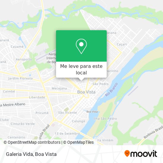 Galeria Vida mapa