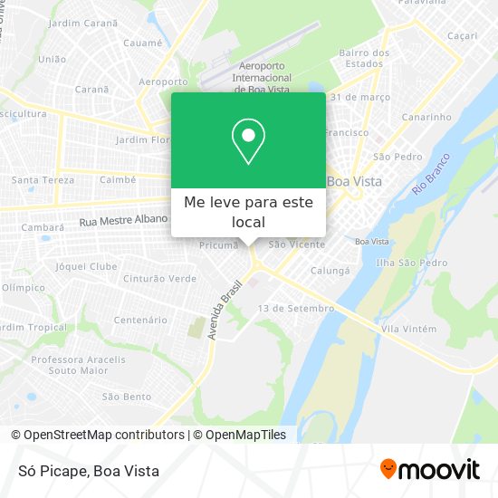Só Picape mapa