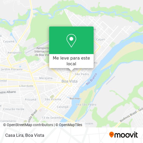 Casa Lira mapa