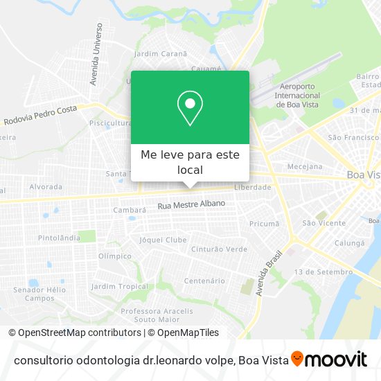 consultorio odontologia dr.leonardo volpe mapa
