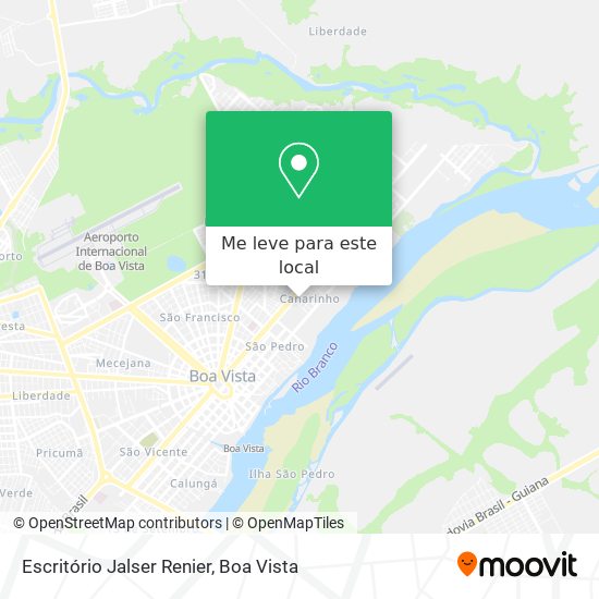 Escritório Jalser Renier mapa