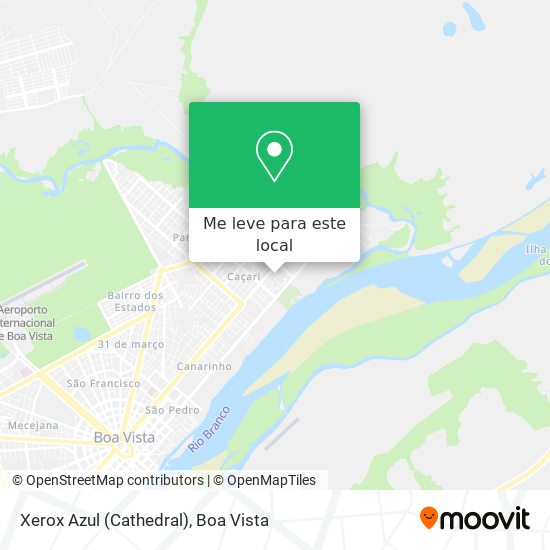 Xerox Azul (Cathedral) mapa