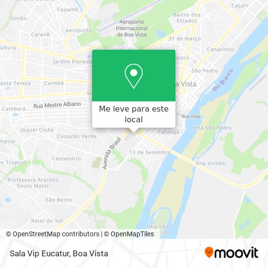Sala Vip Eucatur mapa