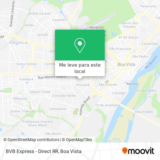 BVB Express - Direct RR mapa