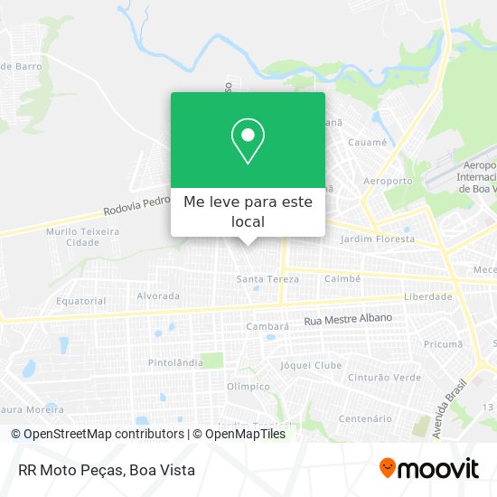 RR Moto Peças mapa