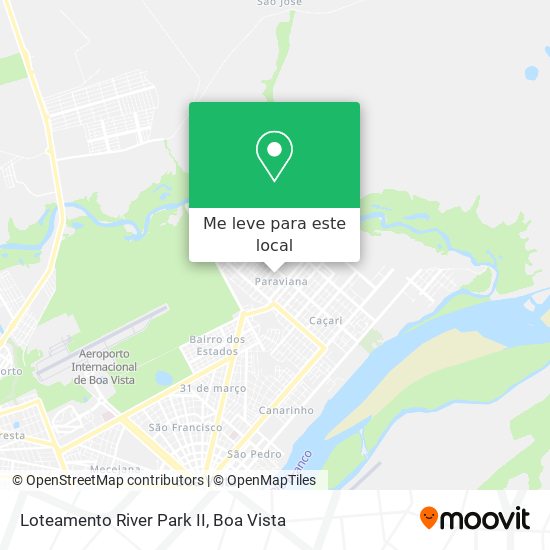 Loteamento River Park II mapa
