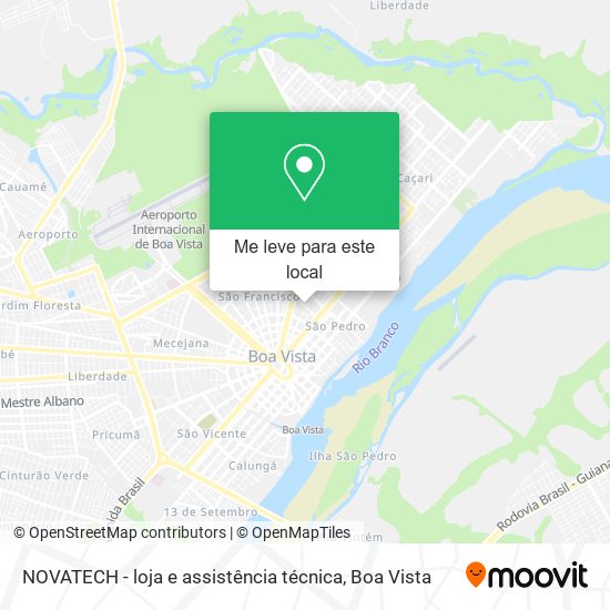 NOVATECH - loja e assistência técnica mapa