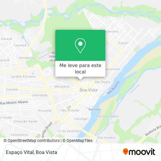 Espaço Vital mapa