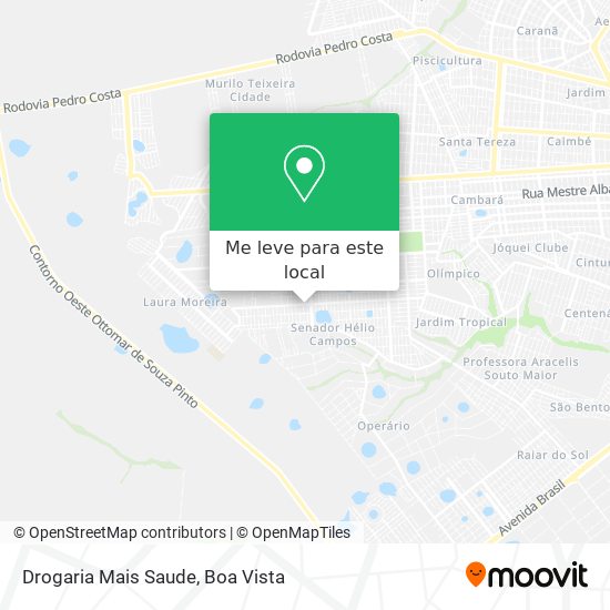 Drogaria Mais Saude mapa