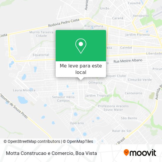 Motta Construcao e Comercio mapa