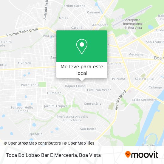 Toca Do Lobao Bar E Mercearia mapa