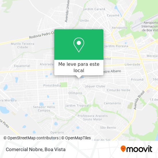 Comercial Nobre mapa