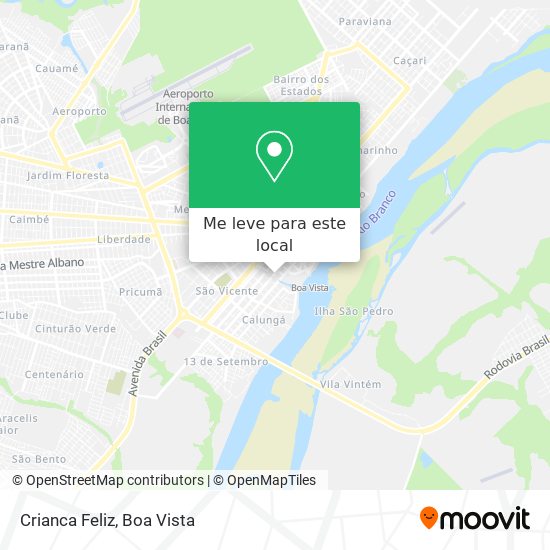 Crianca Feliz mapa