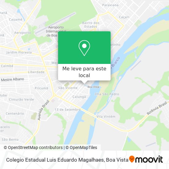 Colegio Estadual Luis Eduardo Magalhaes mapa