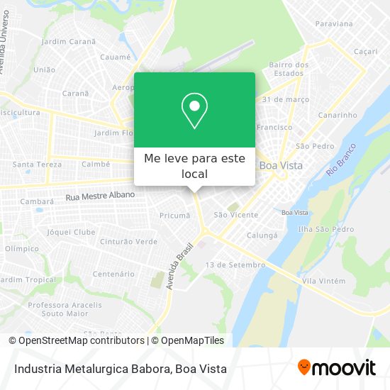 Industria Metalurgica Babora mapa