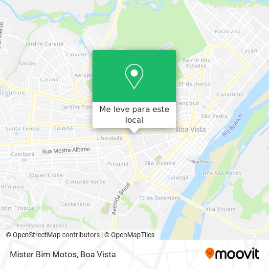 Mister Bim Motos mapa