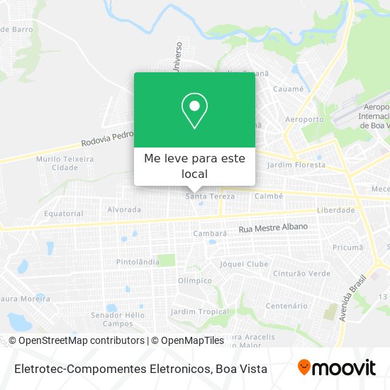 Eletrotec-Compomentes Eletronicos mapa