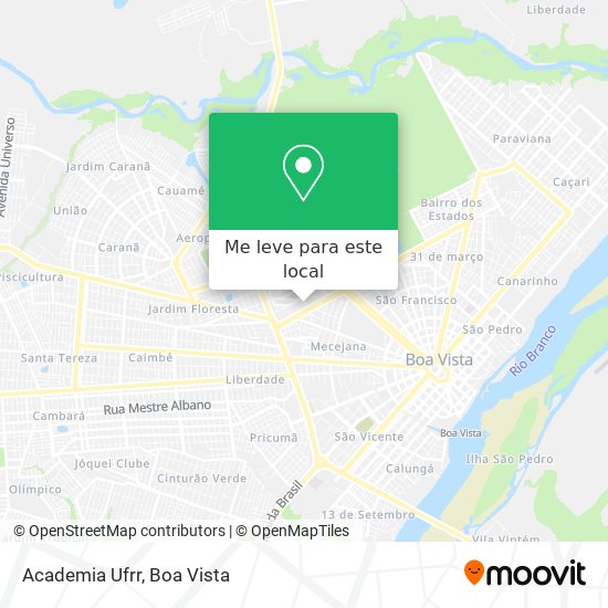 Academia Ufrr mapa