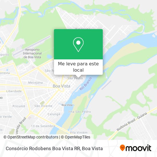 Consórcio Rodobens Boa Vista RR mapa