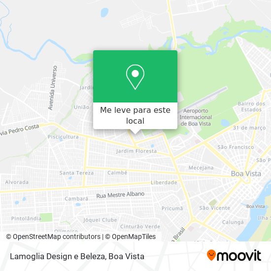 Lamoglia Design e Beleza mapa