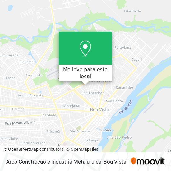 Arco Construcao e Industria Metalurgica mapa