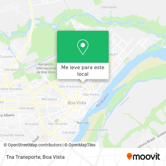 Tna Transporte mapa