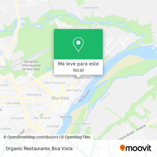 Organic Restaurante mapa