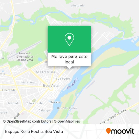 Espaço Keila Rocha mapa