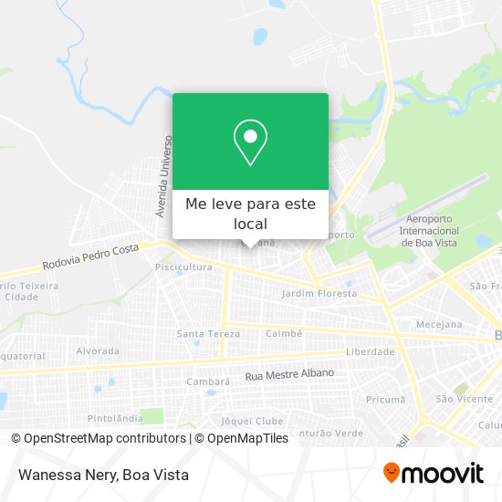 Wanessa Nery mapa