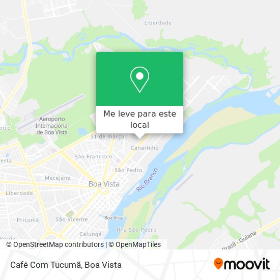Café Com Tucumã mapa