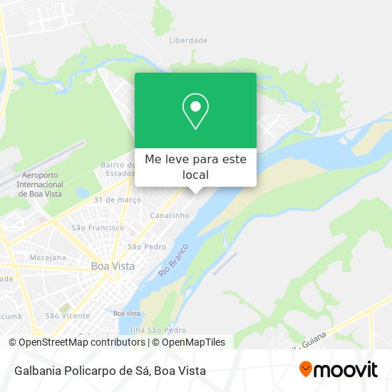 Galbania Policarpo de Sá mapa