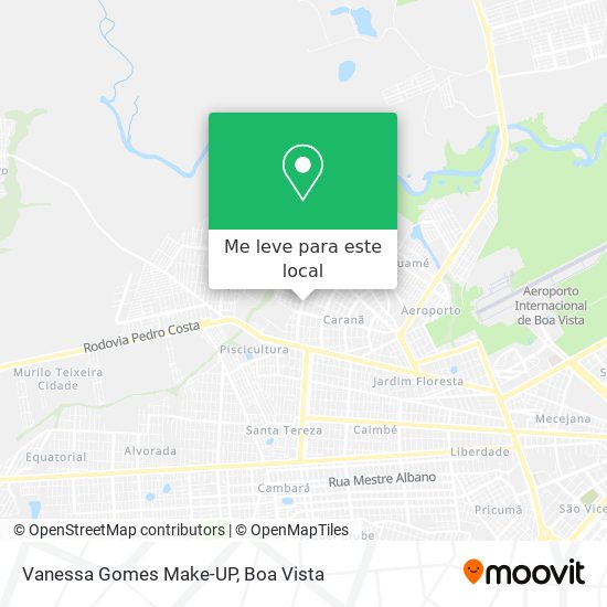 Vanessa Gomes Make-UP mapa