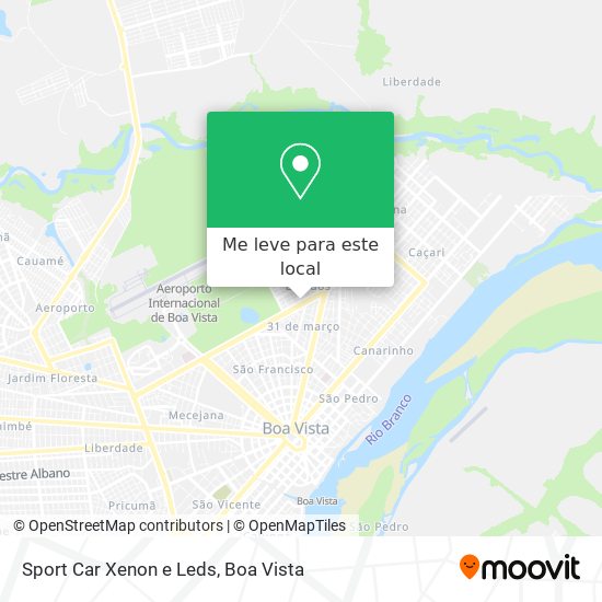 Sport Car Xenon e Leds mapa